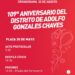 Chaves Municipio presenta el programa oficial del 109° aniversario del distrito
