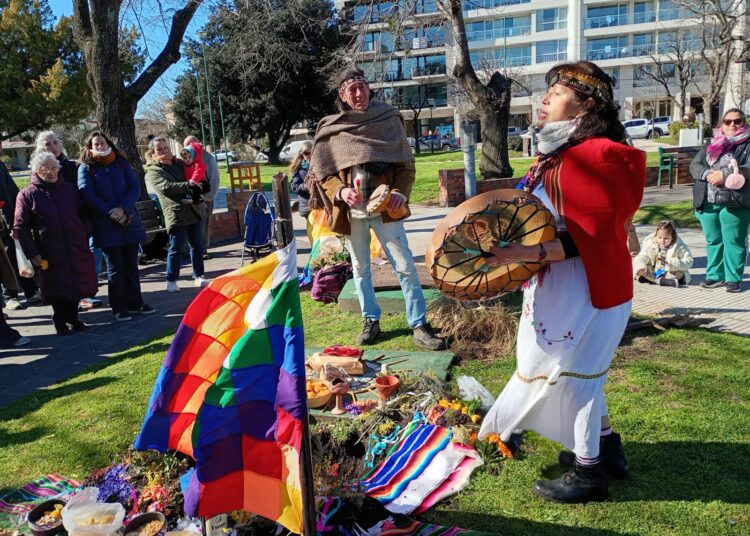 Realizaron la ceremonia de la Pachamama