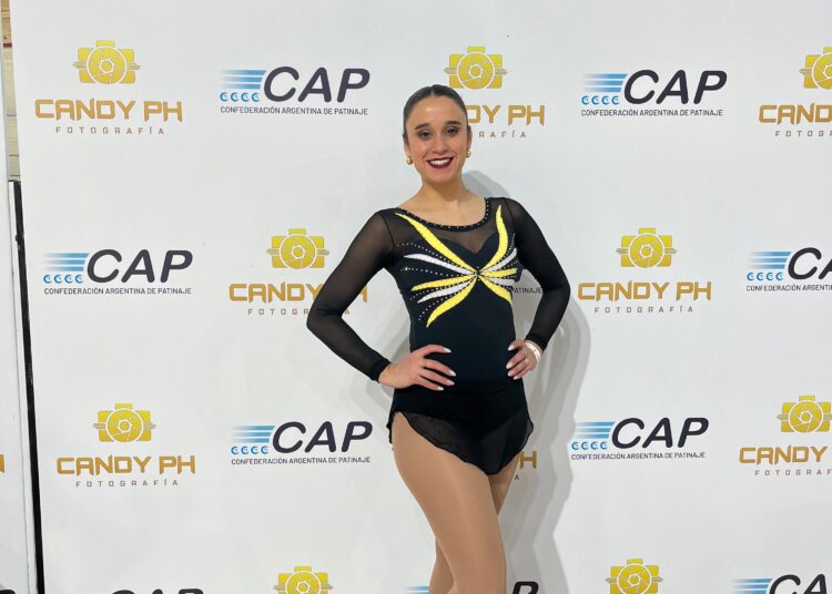 Evelyn Duca, la patinadora de Olimpo entre las mejores del País