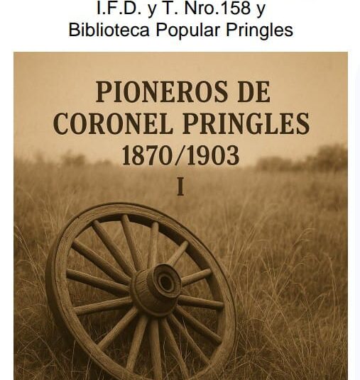 Cristina Bottini presentó una monumental investigación sobre los pioneros de Coronel Pringles