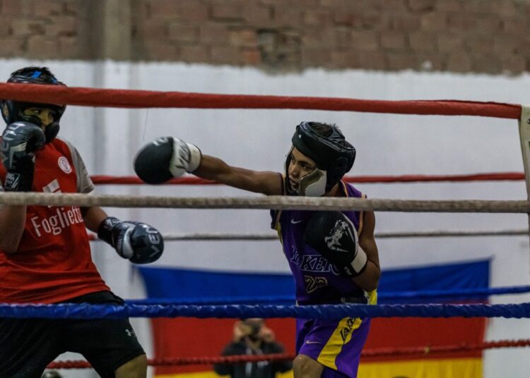 Festival de exhibiciones de boxeo en Costa Sud con nuevas reglamentaciones