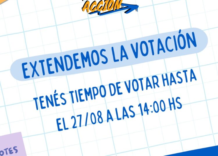 ¡Se extiende la votación de Juventud en Acción!