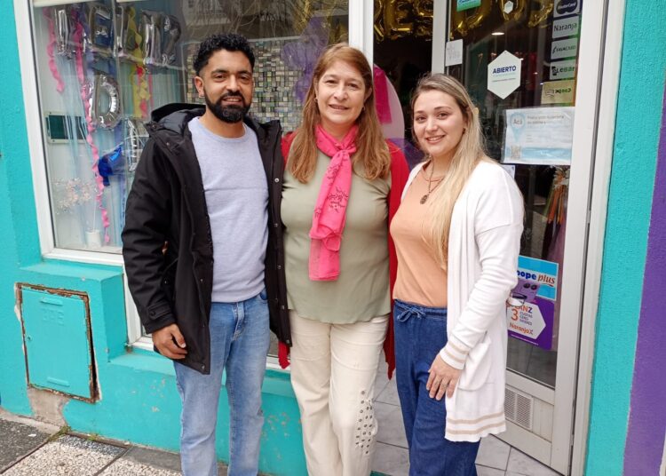 Jornada recreativa y solidaria en la primera cuadra de 9 de Julio