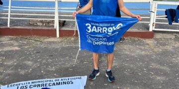 Ayrton Sanguinetti, top ten en el Nacional de pista U20