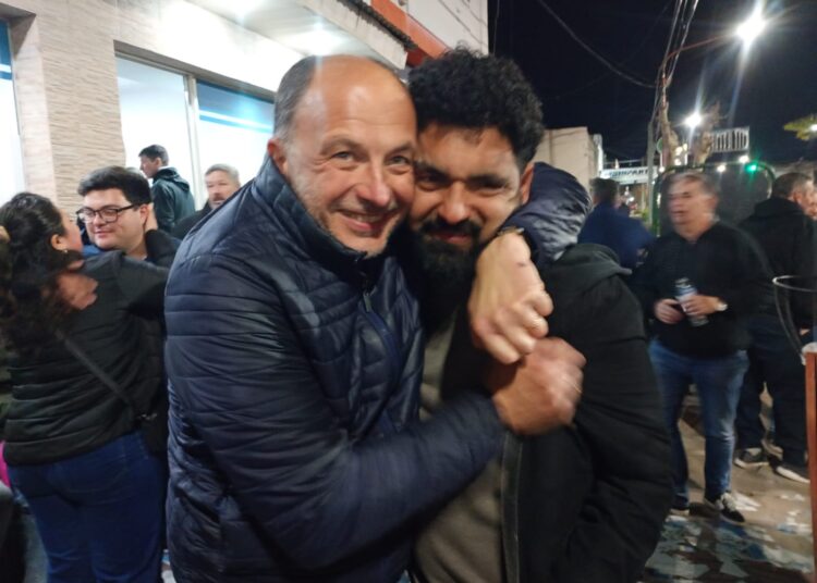 Garate y Rodríguez Blanco celebraron el triunfo electoral en Tres Arroyos