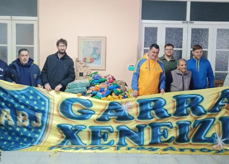 Garra Xeneize celebró su décimo aniversario con una fiesta multitudinaria