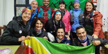 El grupo de Trail de nuestra ciudad vivió un gran encuentro en Sierra de la Ventana