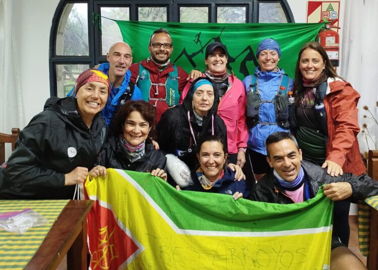 El grupo de Trail de nuestra ciudad vivió un gran encuentro en Sierra de la Ventana