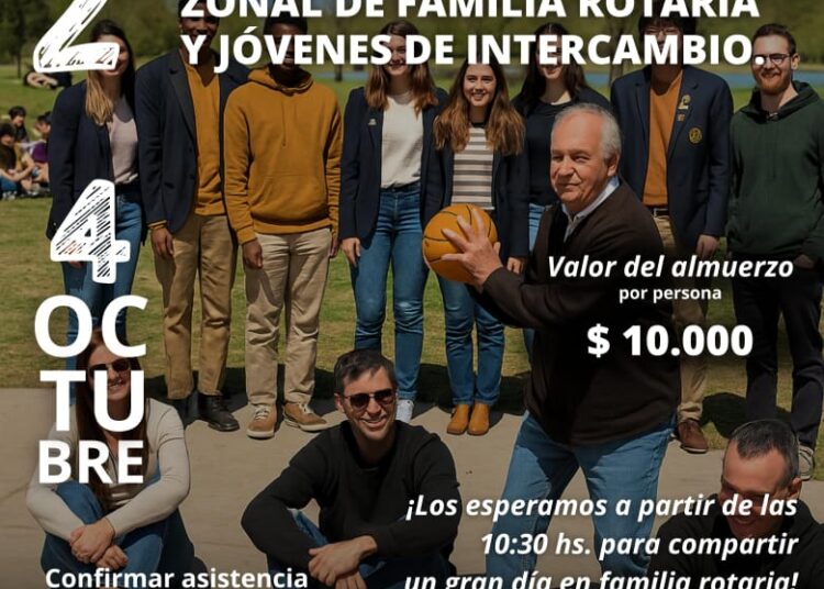 Rotary Libertad organiza el Segundo Encuentro Nacional de Familias Rotarias y Jóvenes de Intercambio