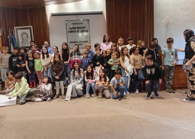 “Pequeños dibujantes” de La Campano resultó un gran éxito