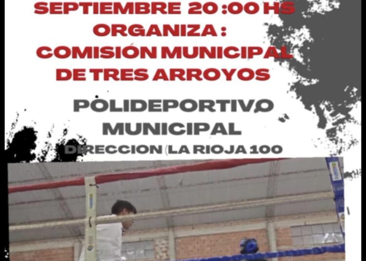 Dieron a conocer el programa de peleas para el viernes en el Polideportivo