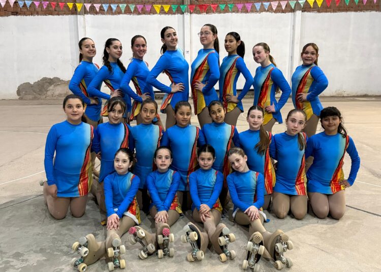 Patinadoras de Colegiales cierran el año en Olavarría