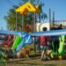 Inauguración de la nueva plaza del Barrio Municipal