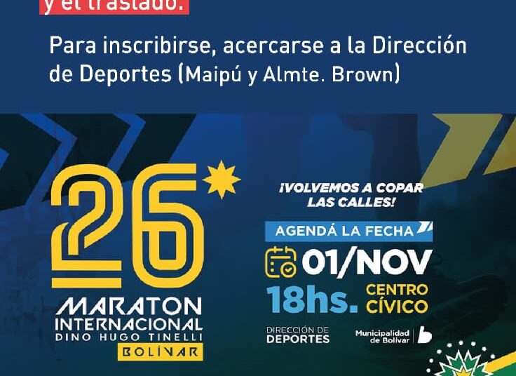 Abierta la inscripción para la Maratón Internacional de Bolívar