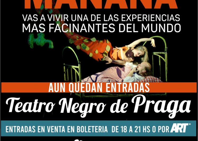 El Teatro Negro de Praga llega al Teatro Municipal con un espectáculo internacional
