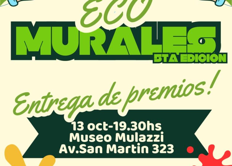 Entrega de premios del concurso “Ecomurales” – 5ta edición