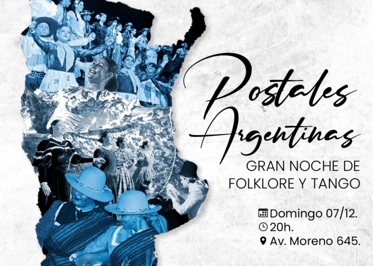 El Ballet Folklórico Municipal presenta “Postales argentinas” en el Teatro Municipal