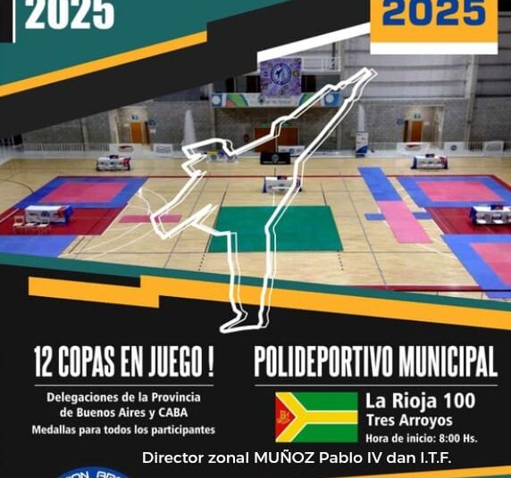 Taekwondo en acción: más de 30 escuelas llegan a Tres Arroyos para el 13° Campeonato ITF