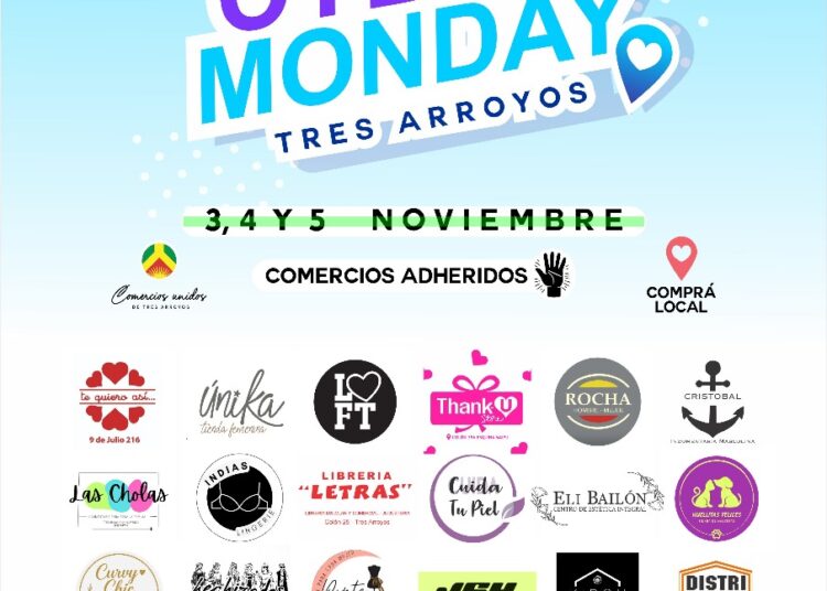 Llega el primer “Ciber Monday Tresarroyos” con grandes descuentos