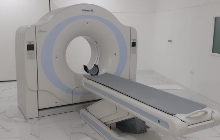 El tomógrafo del hospital “Anita Eliçagaray” sigue brindando servicio a los vecinos y vecinas