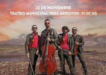 El cuarteto de cuerdas Ave Fénix llega al Teatro Municipal con un show para toda la familia
