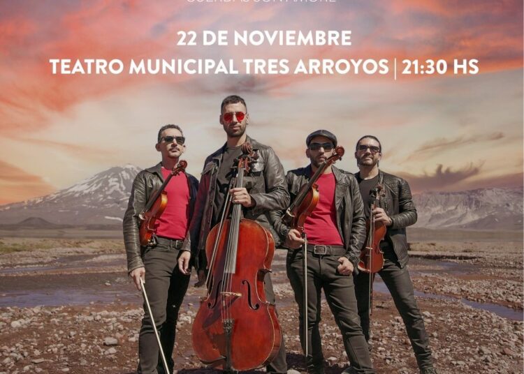 El cuarteto de cuerdas Ave Fénix llega al Teatro Municipal con un show para toda la familia