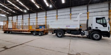 Presentaron nueva maquinaria del Ente Vial