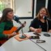 La Colo Goetta y Jésica Angeles, integrantes de La Sabrosona visitaron los estudios de Radio3 Continental