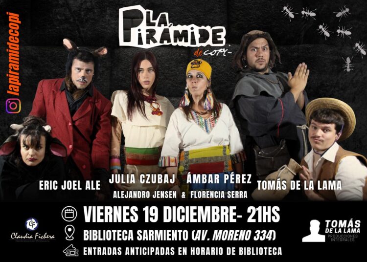 La obra “La Pirámide” llega a Tres Arroyos en el marco de su gira regional