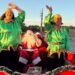 Claromecó vivió una jornada navideña mágica con el tradicional recorrido de papá noel en trineo