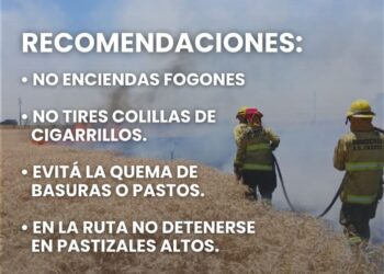 Bomberos de Chaves alertan por alto riesgo de incendios y solicitan responsabilidad ciudadana