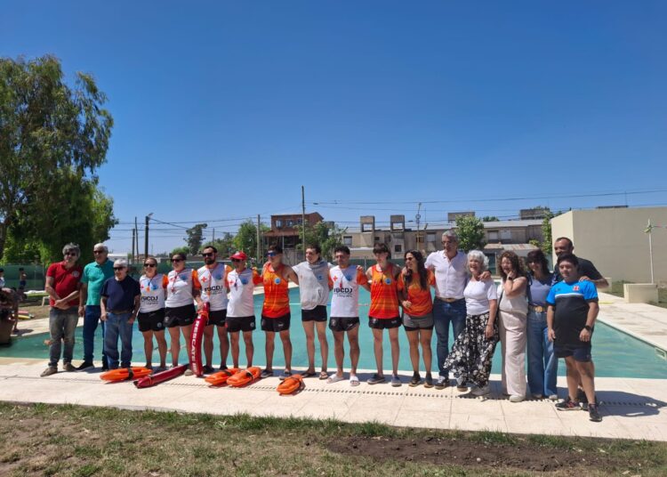 Se inauguró la segunda temporada del natatorio municipal bajo el nombre de Hiram Silvestre Stefanini
