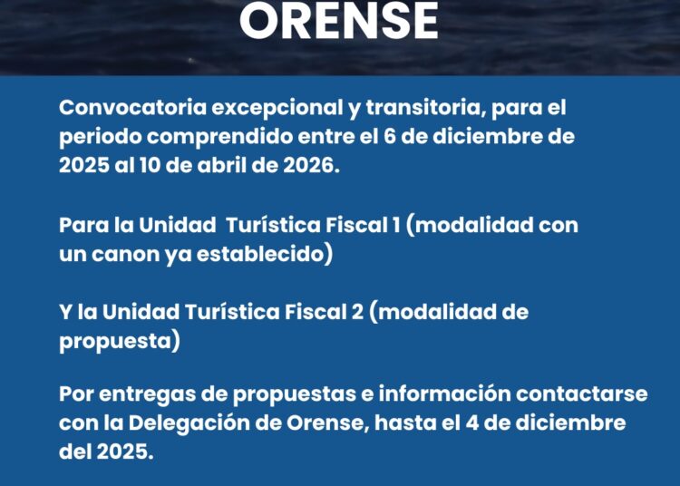 Abren la convocatoria pública para la temporada 2025-2026 en Orense