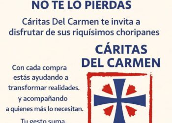 Cáritas del Carmen invita a una jornada solidaria de choripanes para el 5 de enero