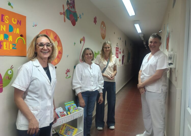 El Hospital Pirovano incorpora una biblioteca infantil para acompañar a niños en tratamiento