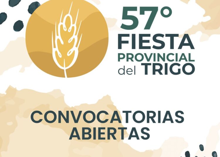 Fiesta del Trigo: Convocatoria abierta a Artistas, instituciones y comerciantes