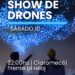 Claromecó y Orense se iluminan con un impactante show de drones este fin de semana