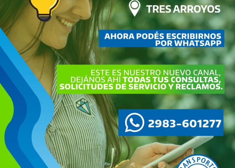 Tres Arroyos habilita un nuevo canal de WhatsApp para agilizar los reclamos por la recolección de residuos