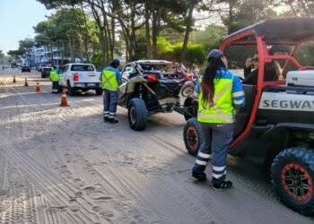 Pinamar: 13.800 vehículos controlados y más de 200 infracciones a conductores irresponsables