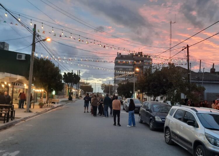 Claromecó inauguró su nueva peatonal sobre la calle 28