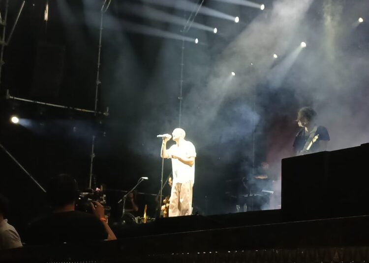 Abel Pintos brilló en la noche del club Olimpo