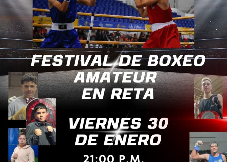 Reta se prepara para una gran velada de boxeo amateur con entrada libre y gratuita