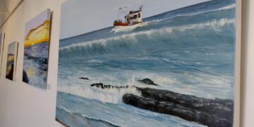 El mar como inspiración: Graciela Gugliotta presenta «Ecos del alma» en el Museo Mulazzi
