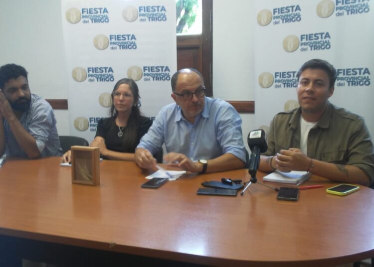 Presentaron oficialmente la 57ª edición de la Fiesta Provincial del Trigo