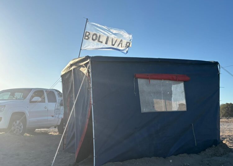 Pescadores de Bolívar ya se instalaron en Claromecó para Las 24 Horas de la Corvina Negra