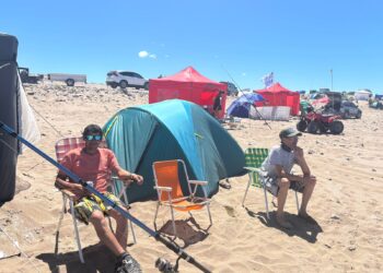 El desembarco de Coronel Pringles: con la fe intacta para la segunda aventura en la costa