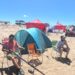 El desembarco de Coronel Pringles: con la fe intacta para la segunda aventura en la costa