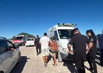 Llamado a la responsabilidad: tras asistir a un menor, el operativo de emergencia pide extremar cuidados