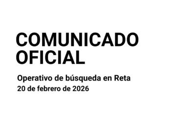 Operativo de búsqueda en Reta: buscan a un joven de 16 años