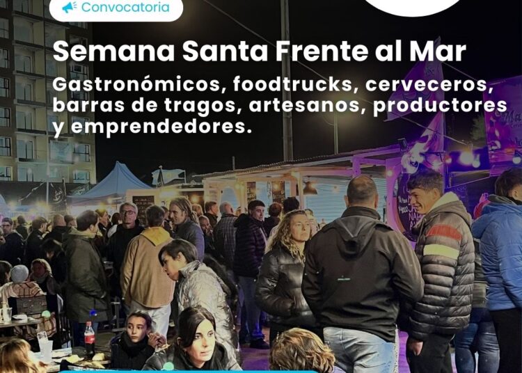 Convocatoria Semana Santa Frente al Mar en Claromecó